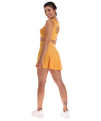 Thumbnail for Falda Short Sport Amarillo - TFIT