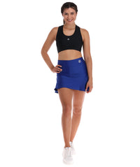 Thumbnail for Falda Short Sport Azul Rey - TFIT