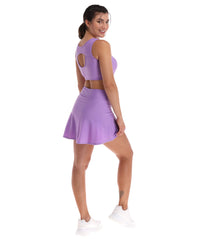 Thumbnail for Falda Short Sport Lila - TFIT