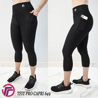 Thumbnail for Leggings Deportivo Capri TFIT PRO 649 - tfit.com.mx