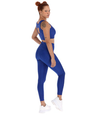 Thumbnail for Leggings Deportivo TFIT PRO 960 Azul - tfit.com.mx