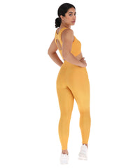 Thumbnail for Leggings Deportivo TFIT PRO 962 Amarillo - tfit.com.mx