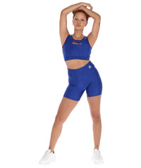 Thumbnail for Short Deportivo TFIT PRO 632 Azul - tfit.com.mx