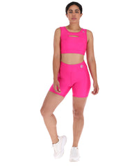 Thumbnail for Short Deportivo TFIT PRO 633 Rosa - tfit.com.mx