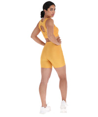 Thumbnail for Short Deportivo TFIT PRO 634 Amarillo - tfit.com.mx