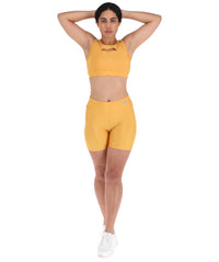 Thumbnail for Short Deportivo TFIT PRO 634 Amarillo - tfit.com.mx