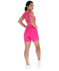 Thumbnail for Short Deportivo TFIT PRO 633 Rosa - tfit.com.mx